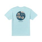 Billabong Men's Coastal Blue Graphic Tee