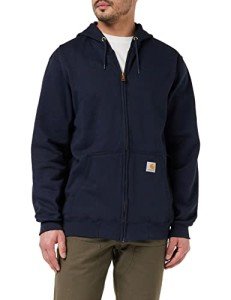 Carhartt Men's Navy Loose Fit Zip Sweatshirt