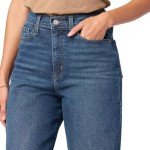 Levi Strauss Signature Gold Women's Heritage High-Rise Loose Straight (Also Available in Plus Size), (New) Supernova