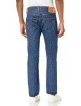 Levi's Men's 501 Original Fit Jeans (Also Available in Big & Tall), Dark Stonewash, 38W x 30L