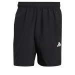 adidas Men's Essentials Woven Training Shorts, Black/White, Large