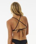 Rip Curl Classic Surf Crossback Triangle Bikini Top Black