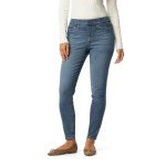 Levi Strauss Signature Gold Women's Totally Shaping Pull-on Skinny Jeans (Available in Plus Size), Sun Worshipper Signature, 12 Medium