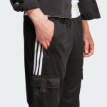 adidas Men's Tiro Cargo Pants, Black/White