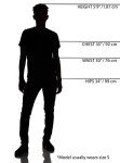 Quiksilver Men's Everyday 21 Board Short Swim Trunk Bathing Suit, Dark Shadow, 34