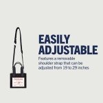 True Religion Tote, Women's Mini Travel Shoulder Bag with Adjustable Strap, Black Denim