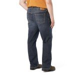 Levi Strauss Signature Gold Men's Relaxed Fit Flex Jeans (Available in Big & Tall), Headlands, 44W x 30L