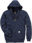 Carhartt Men's Navy Loose Fit Zip Sweatshirt