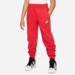 Nike Boy's NSW Club Fleece LBR Joggers (Little Kids/Big Kids) University Red/White L (14-16 Big Kid)