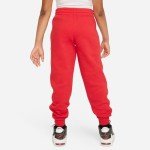 Nike Boy's NSW Club Fleece LBR Joggers (Little Kids/Big Kids) University Red/White L (14-16 Big Kid)