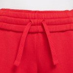 Nike Boy's NSW Club Fleece LBR Joggers (Little Kids/Big Kids) University Red/White L (14-16 Big Kid)