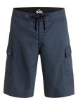 Quiksilver Men's Standard Manic 22 Inch Length Cargo Pocket Boardshort Swim Trunk, Navy Blazer/Navy, 32