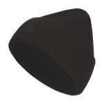adidas Men's Postseason Fold Beanie, Black/Black/Carbon Grey