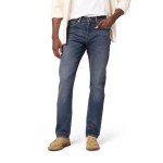 Levi Strauss Signature Gold Men's Slim Straight Jeans (Available in Big & Tall), Vision, 36Wx30L