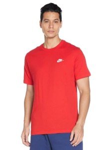 Men's Nike Club T-Shirt in University Red