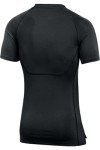 Nike Mens Pro Fitted Short Sleeve Training Tee (US, Alpha, Medium, Regular, Regular, Black)