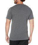 adidas Men's Essentials Feel Ready Training T-Shirt, Dark Grey Heather/White/Black, X-Large