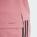 adidas Men's Train Essentials Quarter-Zip Long Sleeve T-Shirt, Preloved Crimson