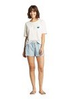 Billabong womens Road Rider Woven Pull on Casual Shorts, Chambray, Small US