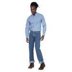 Levi's Men's 505 Regular Fit Jeans (Also Available in Big & Tall), (New) Medium Stonewash, 34W x 30L