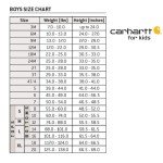 Carhartt Boys' Toddler 3T, Brown