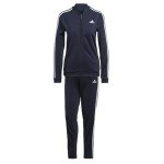 adidas Women's Essentials 3-Stripes Track Suit, Legend Ink, Small