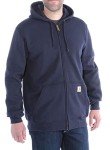 Carhartt Men's Navy Loose Fit Zip Sweatshirt