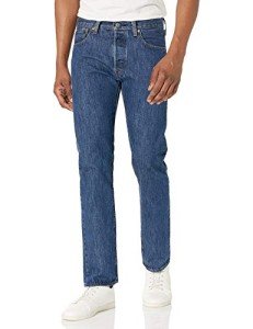 Levi's Men's 501 Original Fit Jeans - Dark Stonewash