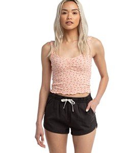 Billabong Women's Road Trippin Short, Off Black, L