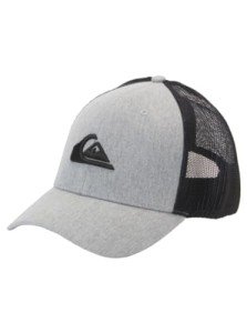 Quiksilver Men's Grounder Trucker Hat, Heather Grey 241