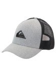 Quiksilver Men's Grounder Trucker Hat, Heather Grey 241
