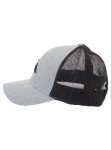 Quiksilver Men's Grounder Trucker Hat, Heather Grey 241