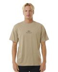 Rip Curl Men's Pill Icon Short Sleeve T-Shirt, Sand Dune