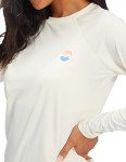 Billabong Women's Standard Classic Long Sleeve Rashguard, Salt Crystal, Medium