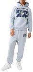 True Religion Men's Relaxed Ladder Applique Joggers, Sky Blue