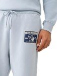 True Religion Men's Relaxed Ladder Applique Joggers, Sky Blue