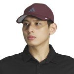 adidas Superlite, Athletic Caps, Running Hat Men, Aurora Ruby Red/Onix Grey/3.0