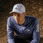 adidas Superlite, Athletic Caps, Running Hat Men, Aurora Ruby Red/Onix Grey/3.0