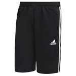 adidas Men's Designed 2 Move 3-Stripes Primeblue Shorts, Black/White, Medium