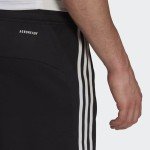 adidas Men's Designed 2 Move 3-Stripes Primeblue Shorts, Black/White, Medium