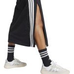 adidas Women's Essentials 3-Stripes Long Racerback Dress, Black/White