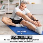 True Religion Mens Socks Ankle Socks for Men Quarter Premium Athletic Men's Socks, 12 Pairs Multi, Shoe Size 8-12