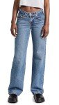 Levi's Women's Low Loose Jeans, Real Recognize Real, Blue, 26