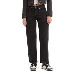 Levi's Women's 94 Baggy Jeans - Black Stonewash