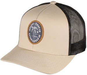 Rip Curl Men's Custom Curve Trucker, Taupe