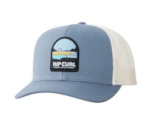 Rip Curl Men's Custom Curve Trucker, Mineral Blue