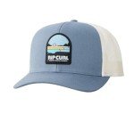 Rip Curl Men's Custom Curve Trucker, Mineral Blue
