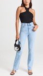 Levi's Women's Ribcage Full Length Jeans, Samba Tango Light, 25
