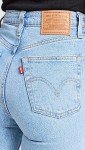 Levi's Women's Ribcage Full Length Jeans, Samba Tango Light, 25