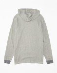 Billabong Men's Keystone Pullover Lightweight Waffle Knit Hoodie, Oatmeal